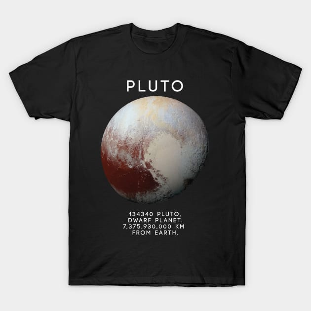 Pluto T-Shirt by NordicAmber